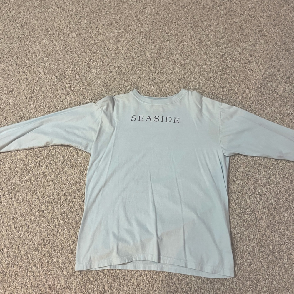LIGHT BLUE SEASIDE LONG SLEEVE• YXL/AXS